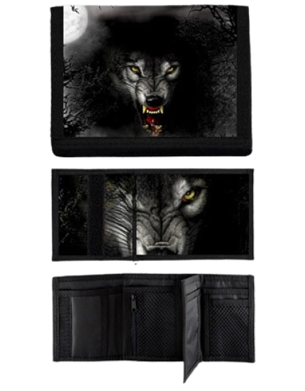 Wolf Collection Wolf Angry peňaženka obrázok 1