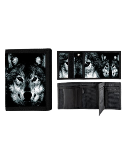 Wolf Collection Wolf Face peňaženka obrázok 1