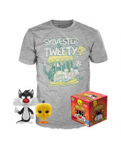 Pop! Looney Tunes - Sylvester and Tweety Tee Box