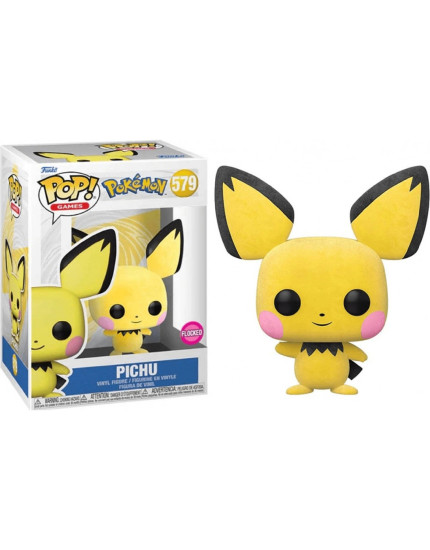 Pop! Games - Pokémon - Pichu (Flocked) obrázok 1
