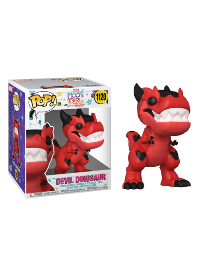 Pop! Marvel - Moon Girl and Devil Dinosaur - Devil Dinosaur (Oversized, 15 cm) obrázok 1