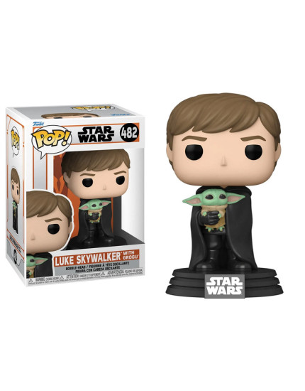 Pop! Star Wars - The Mandalorian - Luke Skywalker with Grogu obrázok 1