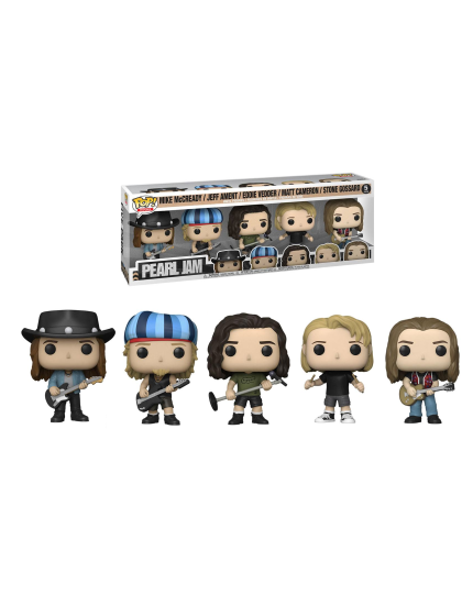 Pop! Rocks - Pearl Jam - Mike McCready, Jeff Ament, Eddie Vedder, Matt Cameron, Stone Gossard (5-Pack) obrázok 1