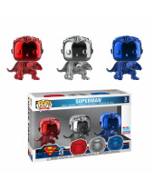 Pop! Heroes - Justice League - Superman (3-Pack, Fall Convention Exclusive)