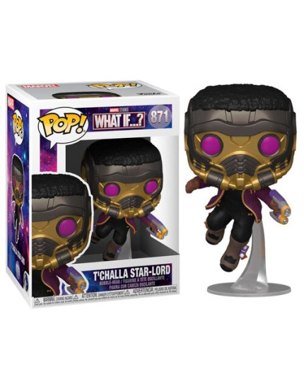 Pop! Marvel Studios - What If - TChalla Star-Lord obrázok 1