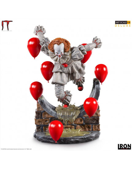 It Chapter Two Deluxe Art Scale socha 1/10 Pennywise 21 cm obrázok 1