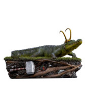 Loki Art Scale socha 1/10 Alligator 15 cm