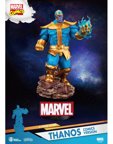 Marvel D-Stage PVC Diorama Thanos Comic Version 15 cm obrázok 1