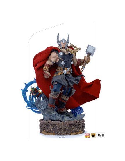 Marvel Comics Deluxe Art Scale socha 1/10 Thor Unleashed 28 cm obrázok 1