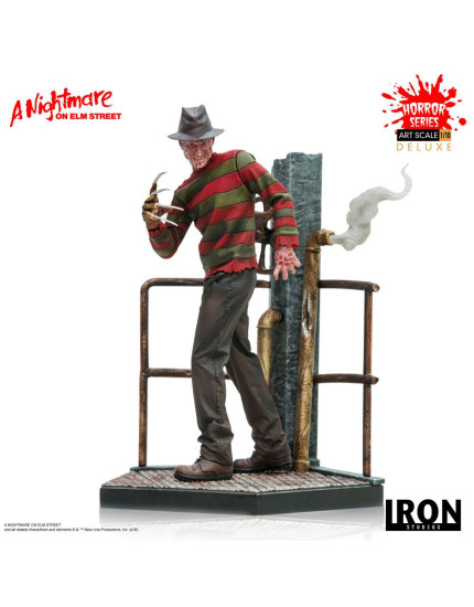 Nightmare on Elm Street Art Scale socha 1/10 Freddy Krueger Deluxe 19 cm obrázok 1