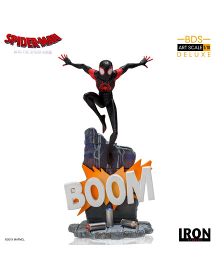 Spider-Man - Into the Spider-Verse BDS Art Scale Deluxe socha 1/10 Miles Morales 22 cm obrázok 1