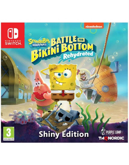 Spongebob Squarepants - Battle for Bikini Bottom Rehydrated (Shiny Edition) (NSW) obrázok 1