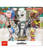 amiibo Splatoon Raiders Shiver, Frye and Big Man