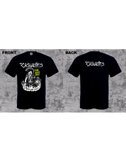Casualties - Punk Never Dies (T-Shirt) obrázok 1