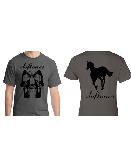 Deftones - Skull and Black Pony (Anthracite) (T-Shirt) obrázok 1