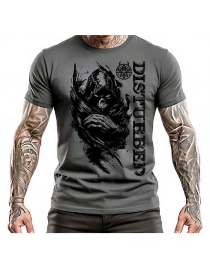 Disturbed - Black Mascot Band (T-Shirt) obrázok 1