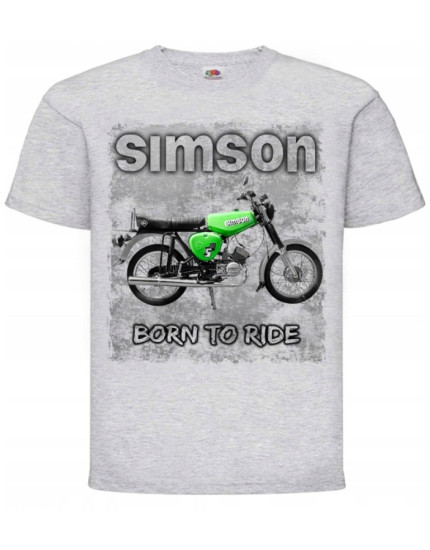 Drive Collection - Simson Born to Ride (tričko) obrázok 1