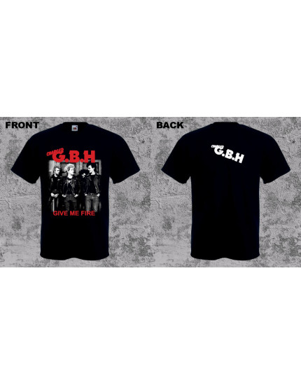 GBH - Give me Fire (T-Shirt) obrázok 1