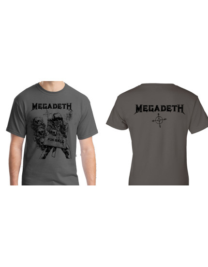 Megadeth - For Sale (Anthracite) (T-Shirt) obrázok 1