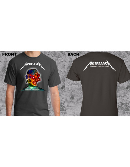 Metallica - Hardwired to Self Destruct (Anthracite) (T-Shirt) obrázok 1