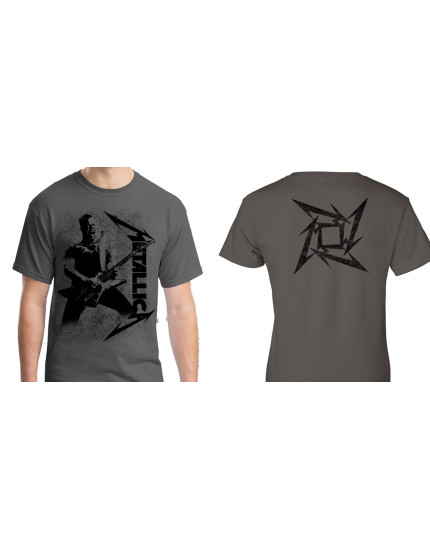 Metallica - Hetfield (Anthracite) (T-Shirt) obrázok 1