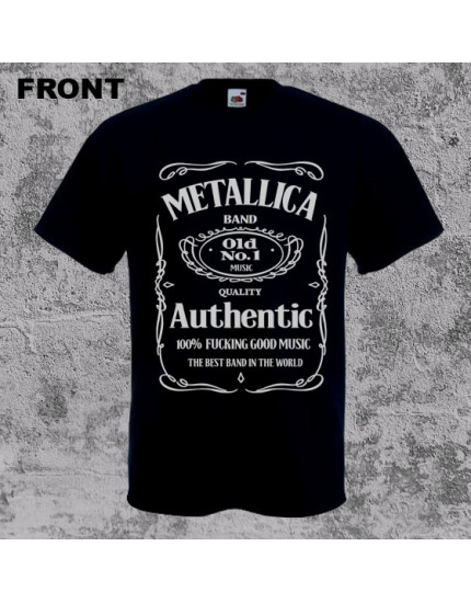 Metallica - Jack Daniels Motive (T-Shirt) obrázok 1