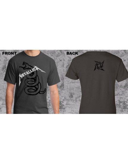 Metallica - Snake (Anthracite) (T-Shirt) obrázok 1