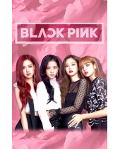 BLACKPINK - Group Pink (vlajka)