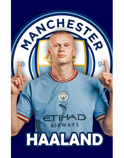 Manchester City - Haaland (vlajka) obrázok 1