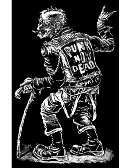 Old Punk is Still Alive (vlajka) obrázok 1