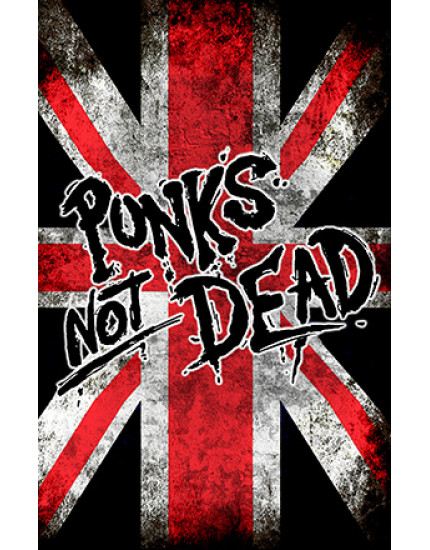 Punks Not Dead - GB Flag (vlajka) obrázok 1