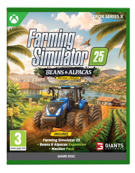 Farming Simulator 25 (Beans and Alpacas Edition) (XSX) obrázok 1