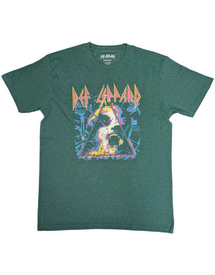 Def Leppard - Hysteria Album Art (Green) (tričko) obrázok 1