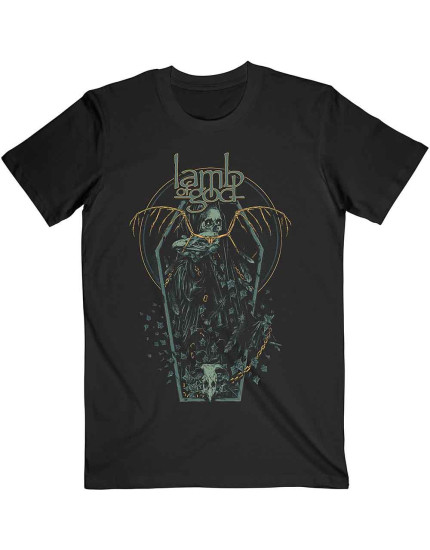 Lamb Of God - Coffin Kopia (Black) (tričko) obrázok 1