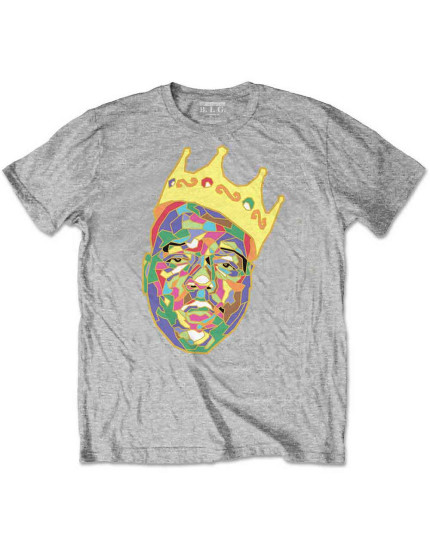 Biggie Smalls - Crown (Heather Grey) (detské tričko) obrázok 1