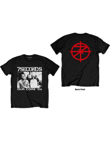7 Seconds - Our Core (Back Print) (tričko) obrázok 1