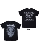 Rotting Christ - Hellenic Black Metal Legions (Back Print) (tričko)