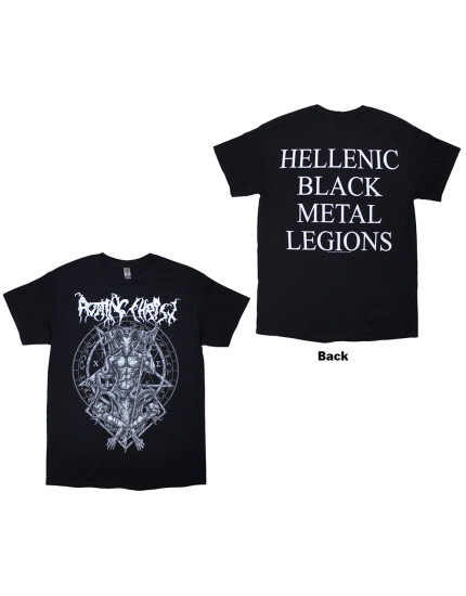 Rotting Christ - Hellenic Black Metal Legions (Back Print) (tričko) obrázok 1