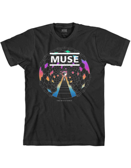 Muse - Resistance Moon (Black) (tričko) obrázok 1