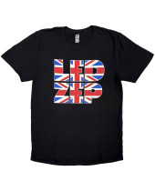 Led Zeppelin - Union Jack Type (Black) (tričko)
