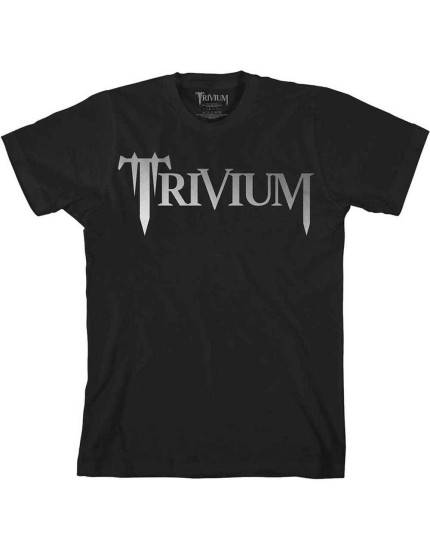 Trivium - Classic Logo Metallic Print (Embellished) (tričko) obrázok 1