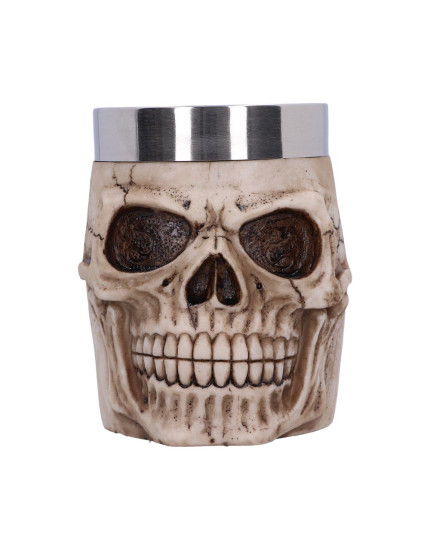 Grinning Skull kalich 16 cm obrázok 1