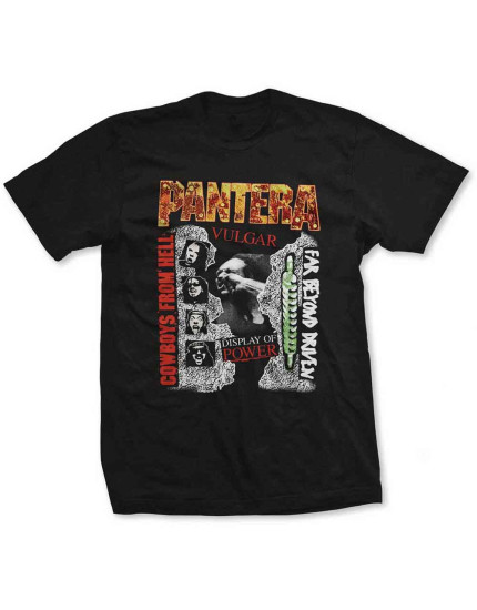 Pantera - 3 Albums (Black) (tričko) obrázok 1