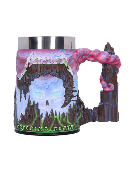 Metallica Creeping Death kalich 18cm obrázok 1