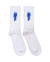 Billie Eilish - Blue Blohsh (White) (EU 40-45) (ponožky)