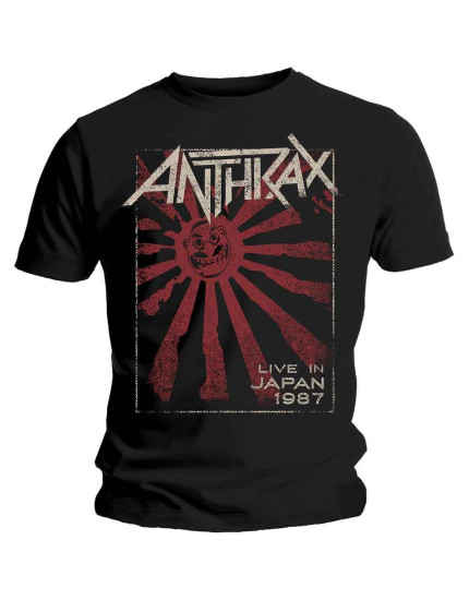 Anthrax - Live in Japan (Black) (tričko) obrázok 1