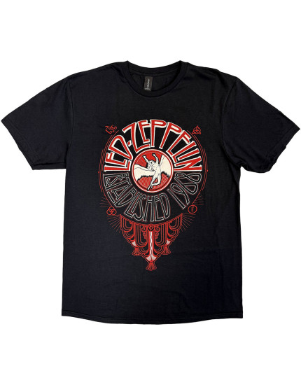 Led Zeppelin - Deco Circle (Black) (tričko) obrázok 1
