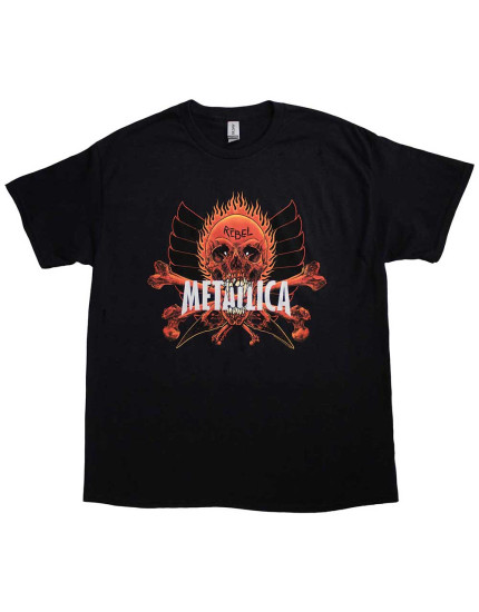 Metallica - Rebel (Black) (tričko) obrázok 1