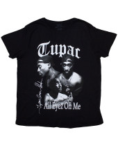 Tupac - All Eyez B&W (Black) (tričko)