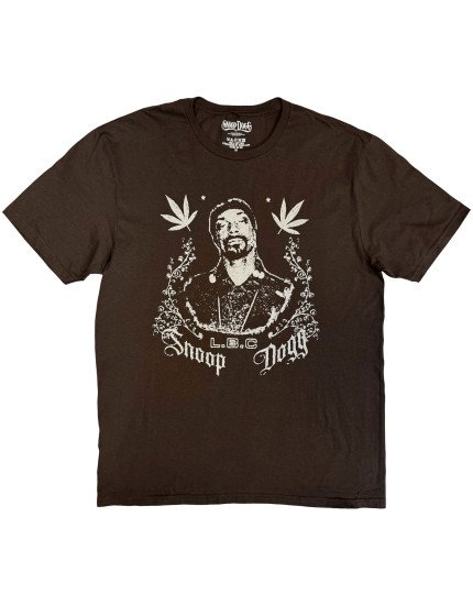 Snoop Dogg - L.B.C. (Brown) (tričko) obrázok 1